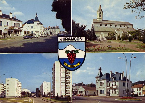 Cartes Postales Pop et  Kitsch des années 50, 70 et 70 - Pop and kitsch vintage postcards from the fifties, the sixties and the seventies : JURANCON (Pyrénées-Atlantiques)