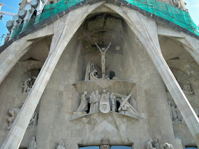 Sagrada Família (The Passion facade with sculpture of Josep Maria Subirachs)