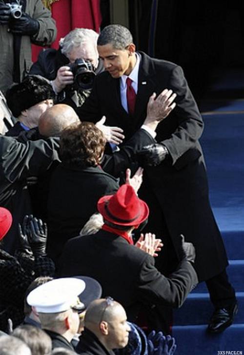 Live版的奥巴马就职典礼obama