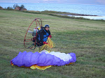 Fornøyd kar etter landing