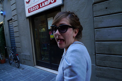Excited to be in Florence