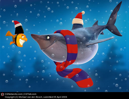 Have yourself a 'GREAT WHITE' Christmas!