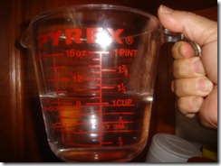 Mide el agua 