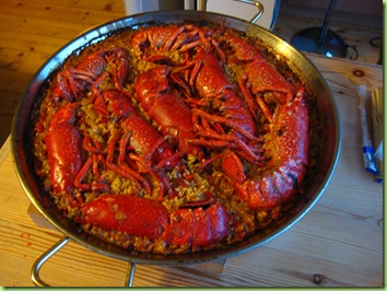 lobster-paella