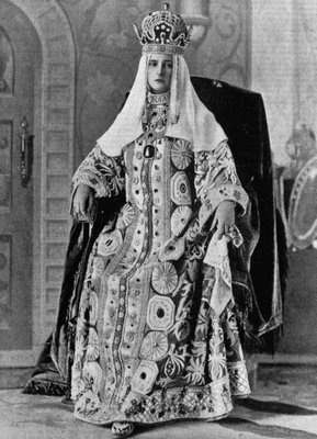 [Alexandra in trad. costume of Czrina[1].jpg]