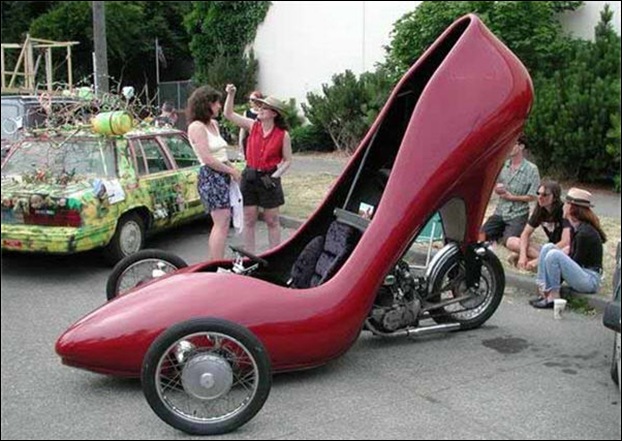High Heel Shoe Car