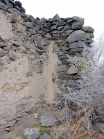 Mud plaster on the walls