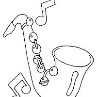 INSTRUMENTOS DE VIENTO. LAMINAS PARA PINTAR