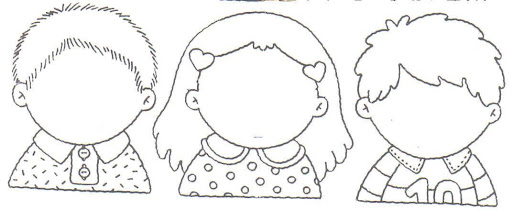 CARITAS PARA PINTAR DE NIÑOS - Imagui