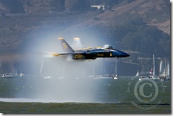 Sneak Pass at Blue Angels Fleet Week Performance In San Francisco