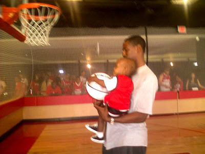 About to dunk