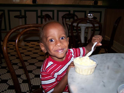 Eating Ice Cream