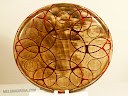 SOLD! - Wasted Years: Maple & resin, 13in. diam.