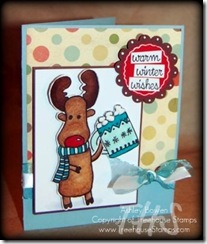 Warm Wishes with Reindeer 1