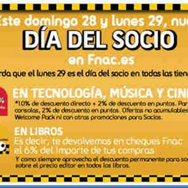 Día del Socio (en FNAC)