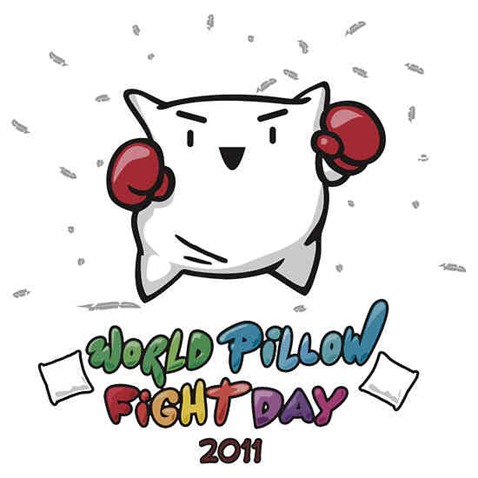 pillow fight day