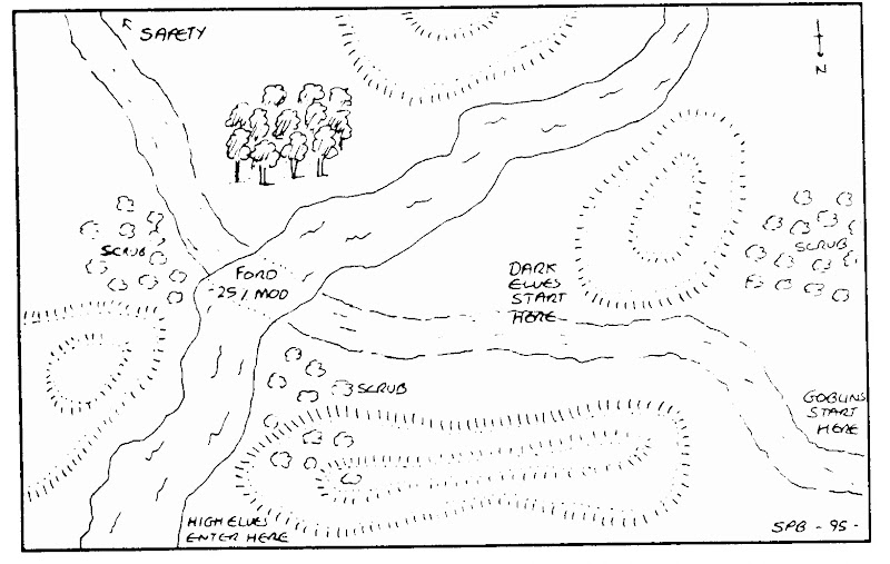 Over the Hills and Far Away Map