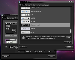 Mengubah Theme GTK-2