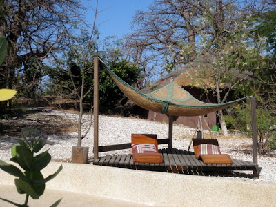 Pool at Les Collines de Niassam in Senegal