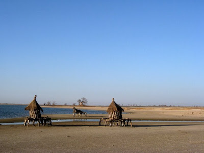 Beach in Palmarin Senegal