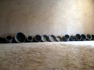 Jars in Nizwa Fort in Oman