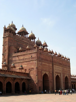 Fatehpur Sikri buildings in India