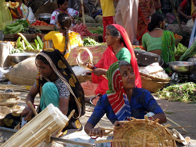 Vegetable market in Rajasthan