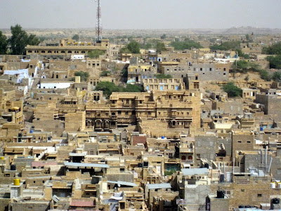 Jaisalmer cityscape in Rajasthan