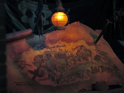 Disneyland Pirates of the Caribbean ride
