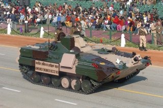 Indian Army Armoured Carrier Vehicle [BMP-2-based Armoured Engineering Recce Vehicle]