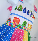 Very Hungry Caterpillar Patchwork Boutique Twirl Dress Size 5/6