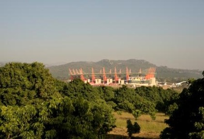 South Africa, Nelspruit, Mbombela Stadium, 24 May 2010. Mbombela is one of the stadiums that will host football games during the 20101 World Cup.