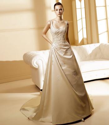 Modelo Melaza - Colección Satin - La Sposa 2008