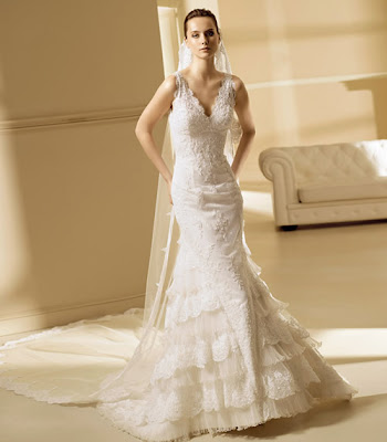 Modelo Magdala - Colección Ruffles - La Sposa 2008