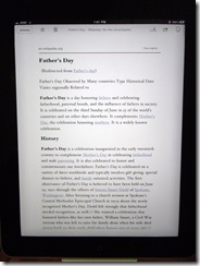 Father's Day article