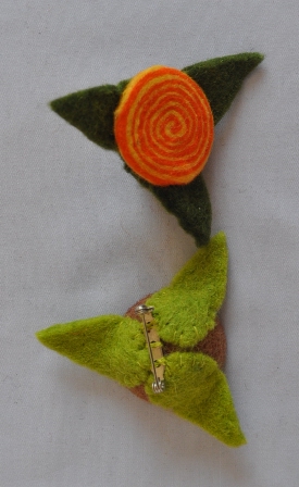 Felt Brooch