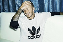 David Beckham adidas photo