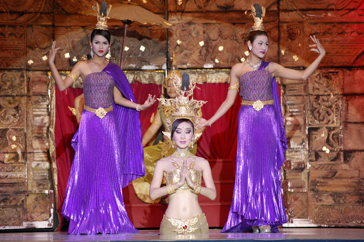 Thailand  Ladyboys Performing Cabaret Show