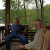 Relaxing on the Back Deck