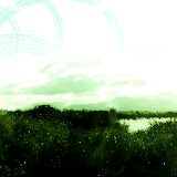Generative Sketch of Ireland made with flash and Painted with the Hype Framework