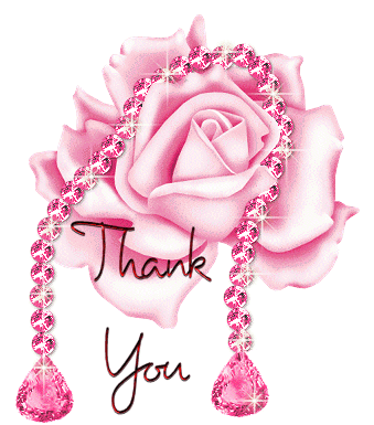 Thankyou pink rose