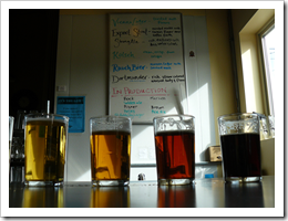 image of Chuckanut Brewery & Kitchen's sampler tray courtesy of GLKaiser's Flickr page