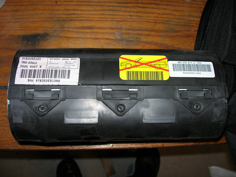 E36 Passenger Dash Airbag and Control Module