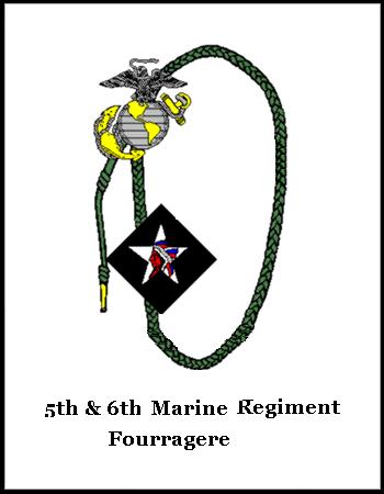 fourragere french marine 5th 6th regiments guerre croix fourth award