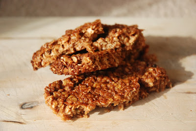 Peanut Butter and Date Flapjack