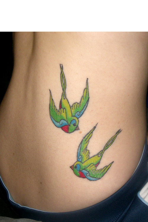 Having a swallow tattoo is a creative way of expressing yourself.