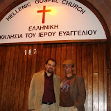 pregou na Igreja Grega do pr.Porfírio.JPG