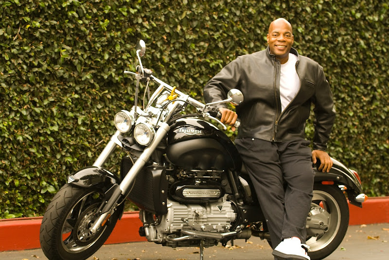 Alonzo Bodden with Triumph