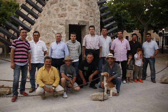 Empresaris i associació de fires i festes de Binissalem