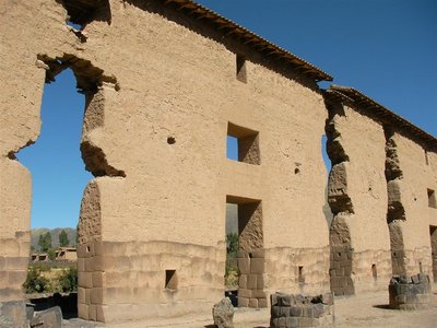 Old Inka temple city